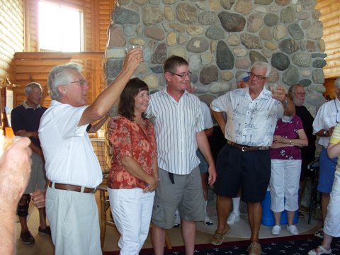 Dan, light on his toes.